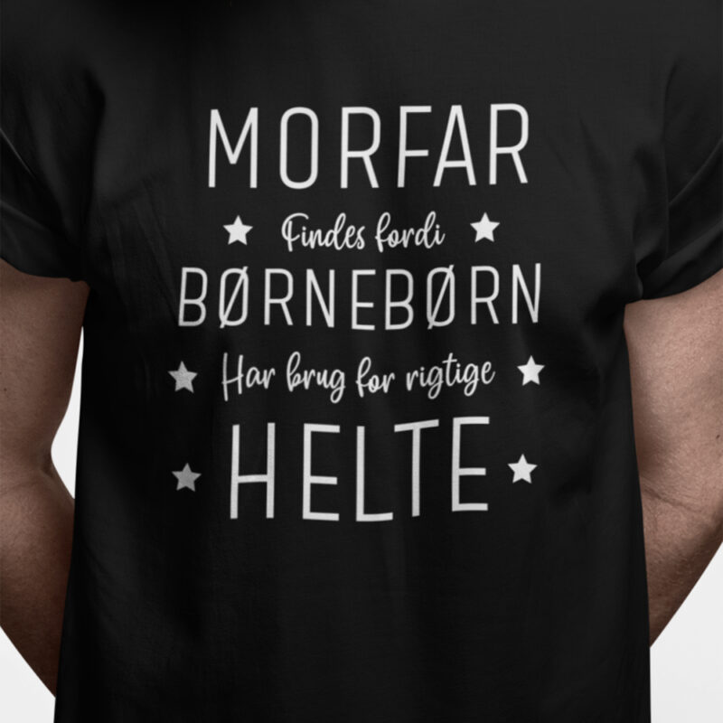 Morfar findes fordi børnebørn har brug for helte