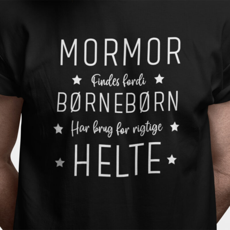 Mormor findes fordi børnebørn har brug for helte