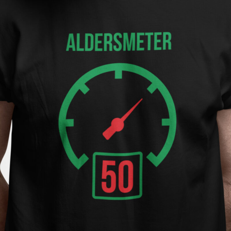 Aldersmeter - viser 50
