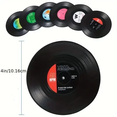 Vinylplade bordskånere - Billede 3