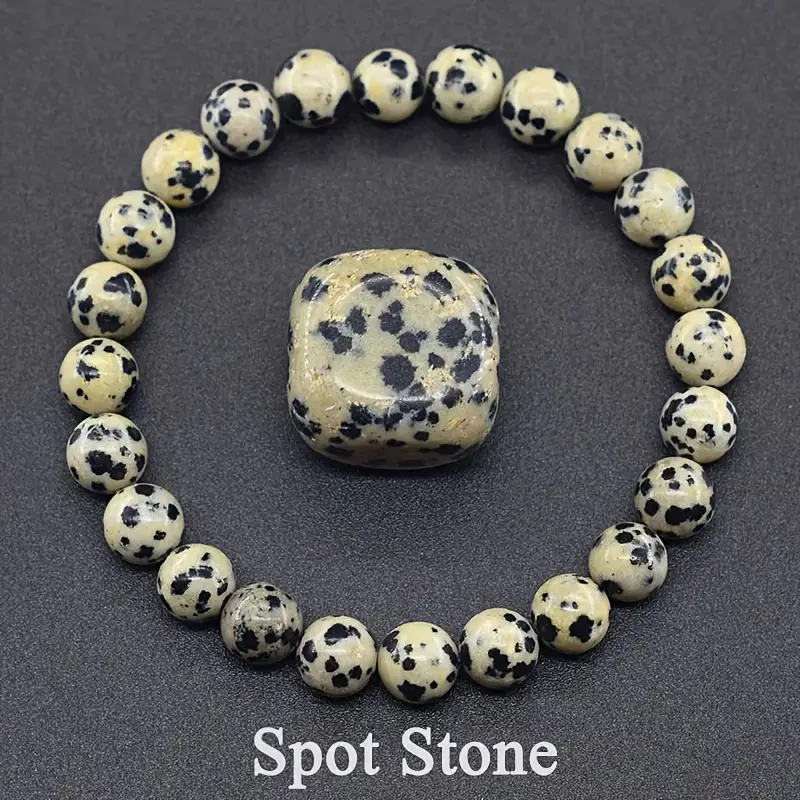 Naturstens armbånd #2-1 - "Spot Stone"