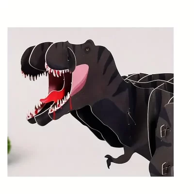 3D Pop Up Kort: Dinosaurus - Billede 5
