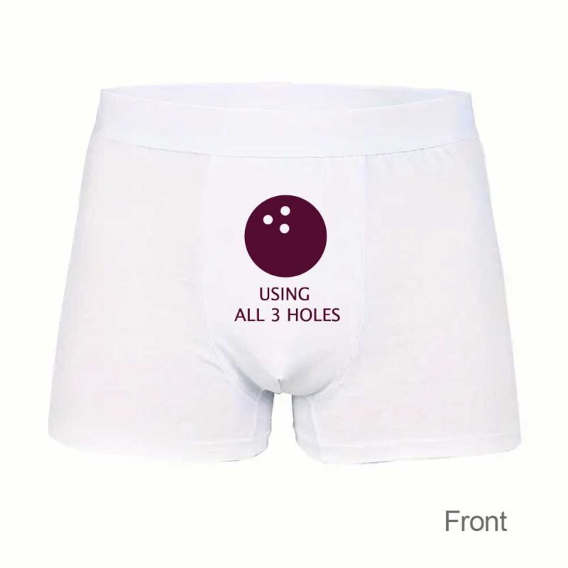 Boxershorts: Using all 3 holes
