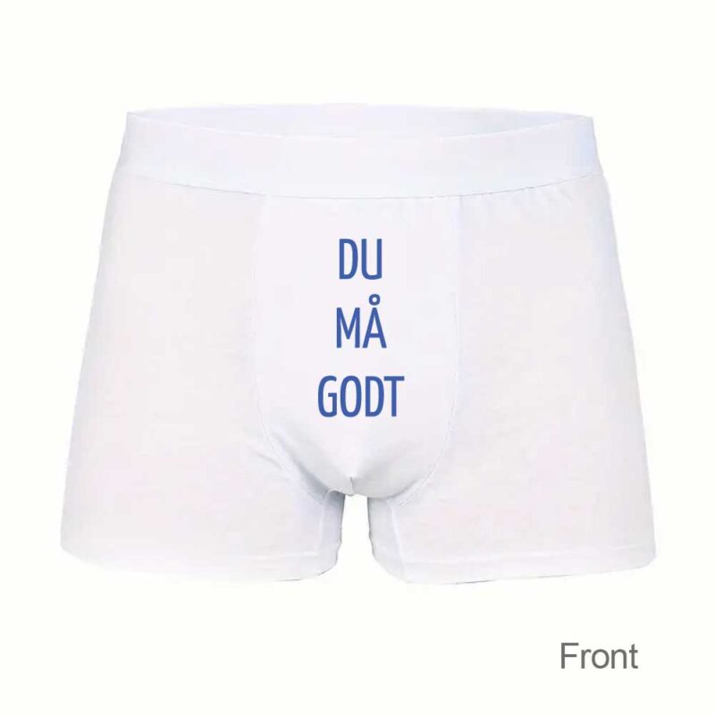 Boxershorts: Du må godt