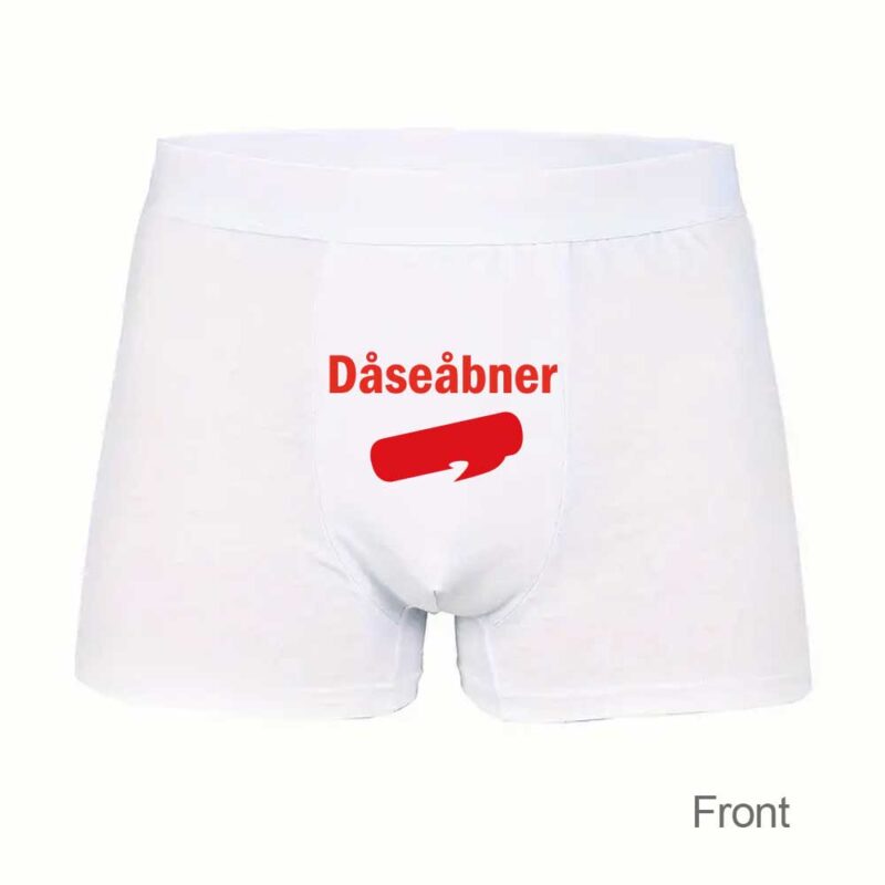 Boxershorts: Dåseåbner