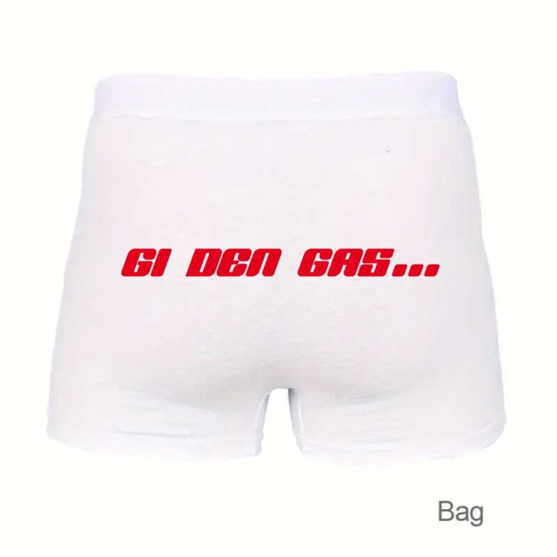 Boxershorts: Gi den gas...