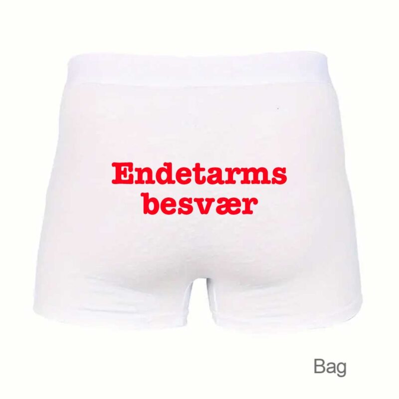 Boxershorts: Endetarmsbesvær