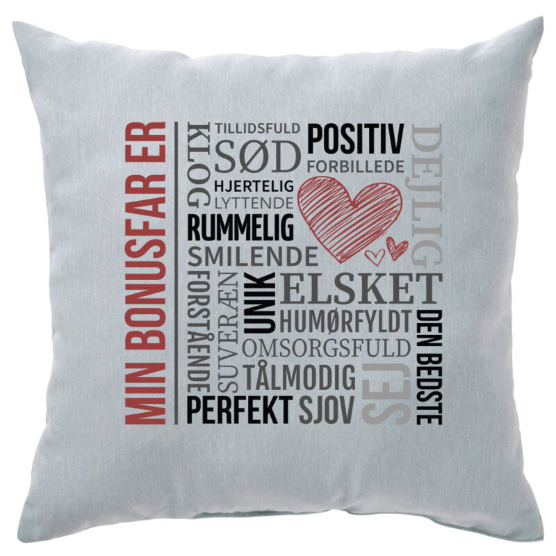 Hyldest pude: "Min bonusfar er...."