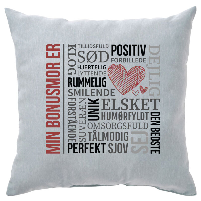 Hyldest pude: "Min bonusmor er...."