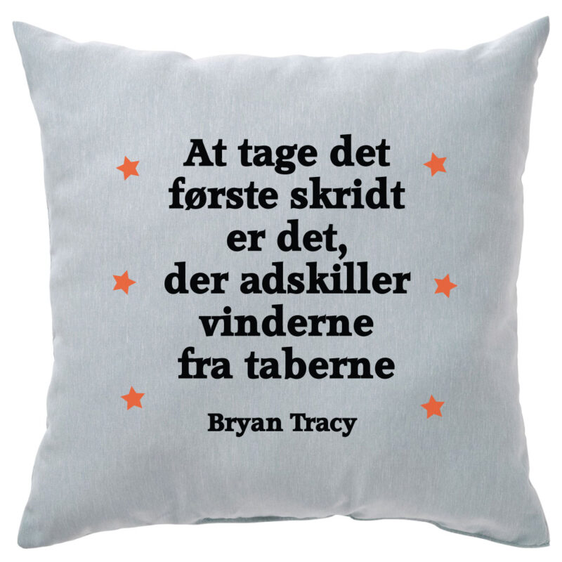 Motivationspude: "At tage det første skridt er det, der adskiller vinderne fra taberne"