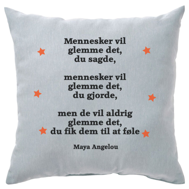 Motivationspude: "Mennesker vil glemme det, du sagde, mennesker vil glemme det ....."