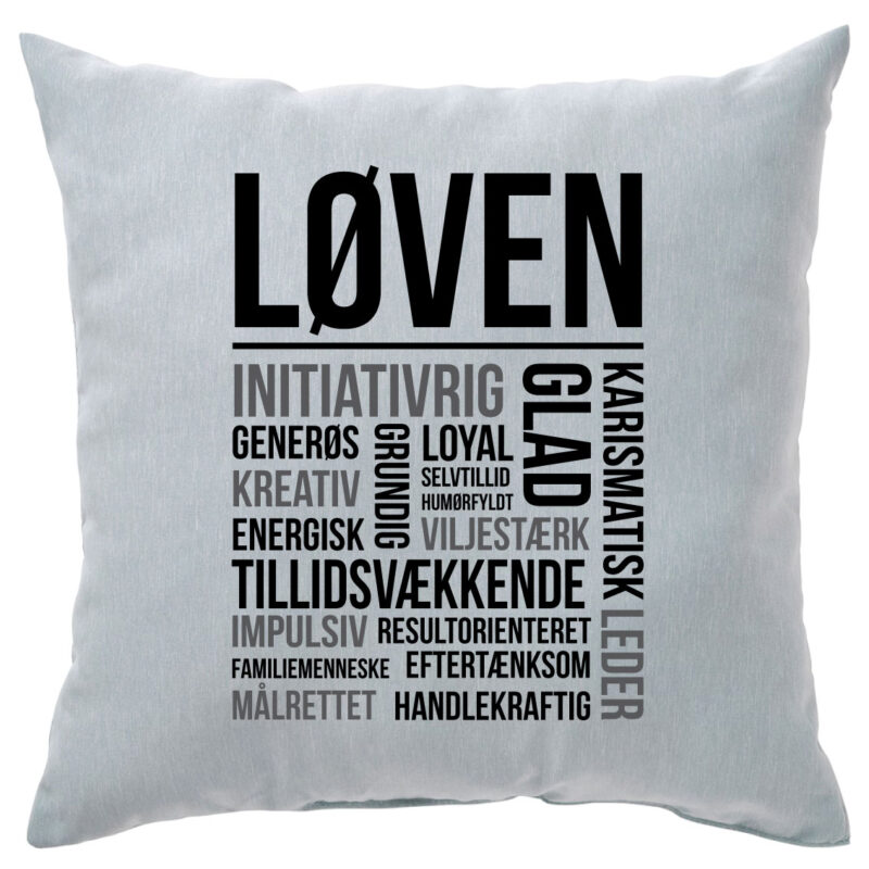 Stjernetegnspude: "Løven"