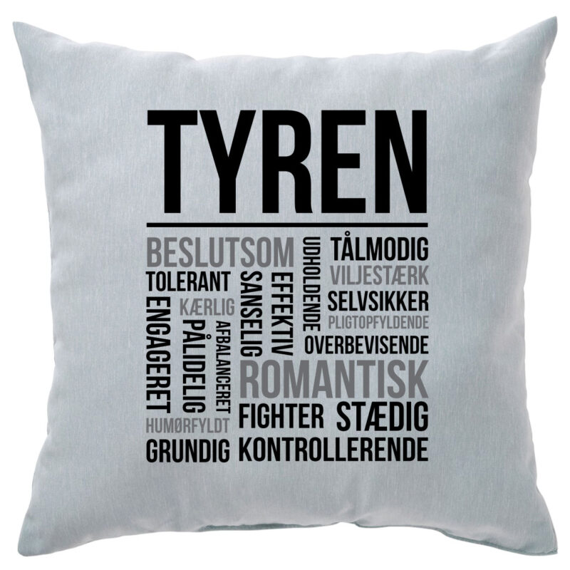 Stjernetegnspude: "Tyren"