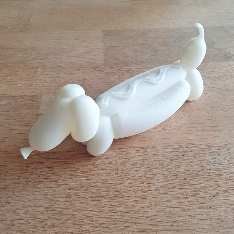 3D print: "Hot dog hund"