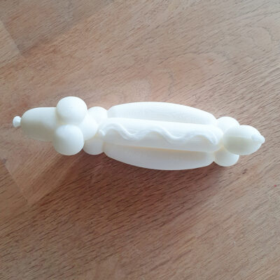 3D print: "Hot dog hund" - Billede 4