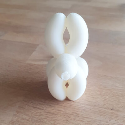 3D print: "Ballon hund der laver ballon høm høm" - Balloon pooping dog - Billede 5