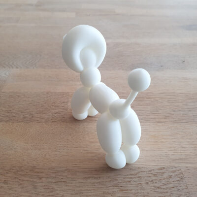 3D print: "Ballon pudel" - Billede 6