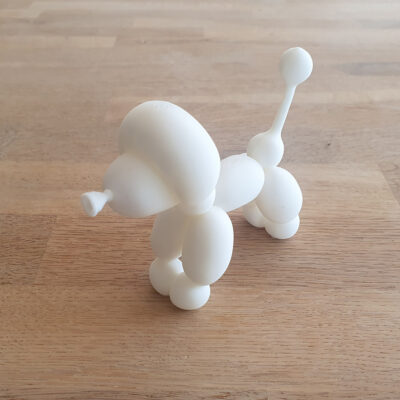 3D print: "Ballon pudel" - Billede 3