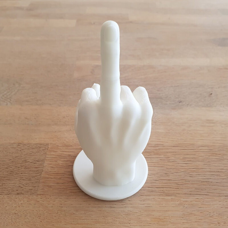 3D print: "Mellemste finger"
