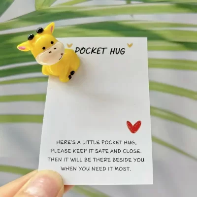 Pocket Hug / Lommekrammer: Giraf - Billede 3