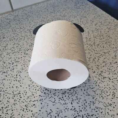 3D print: Toilet rulle holder - får - Billede 5