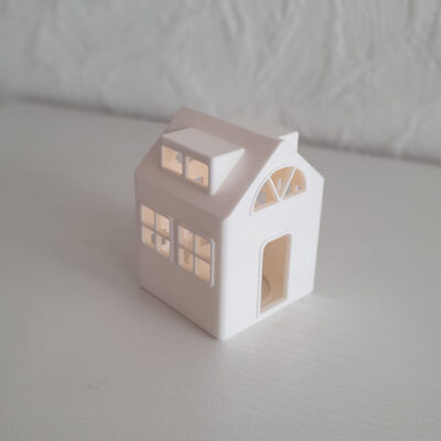3D print: Julehus nr 1 inkl. LED lys - Billede 3