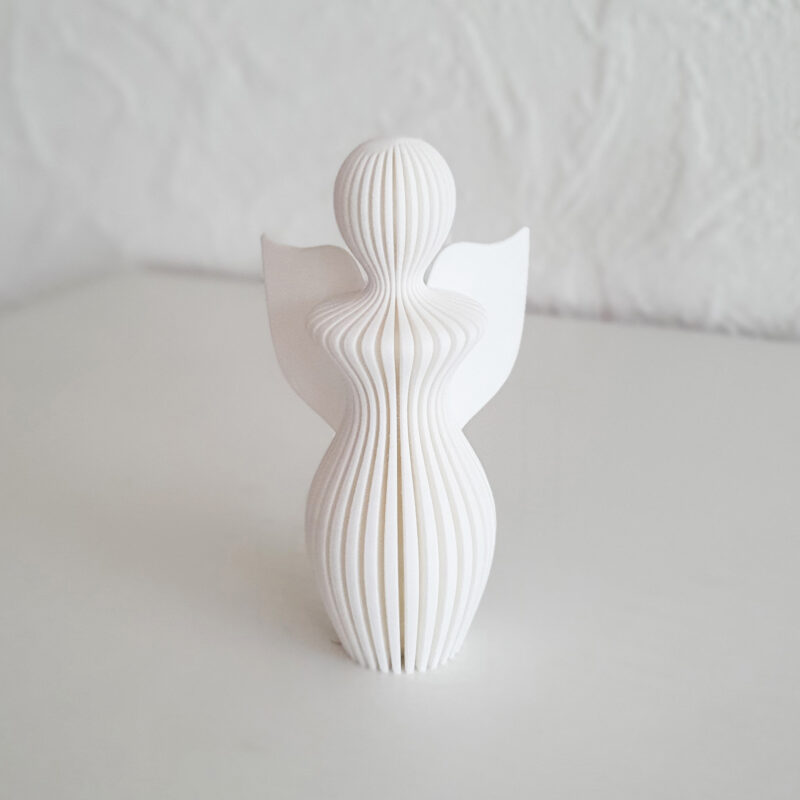 3D print: Lamelformet engel