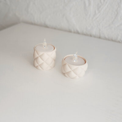 3D print: 2 'dyne jakke' LED fyfadsholdere - Billede 4