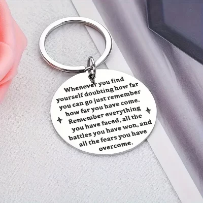 Pocket Hug / Lommekrammer: Awesome reminder nøglemønt - Billede 6