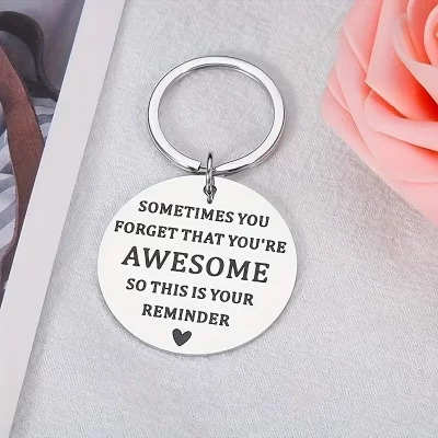 Pocket Hug / Lommekrammer: Awesome reminder nøglemønt - Billede 5