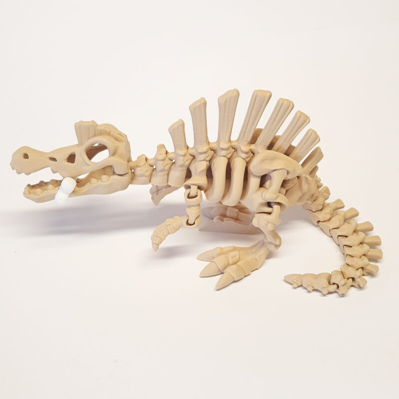 3D print: Spinosaurus - Farve: Desert tan