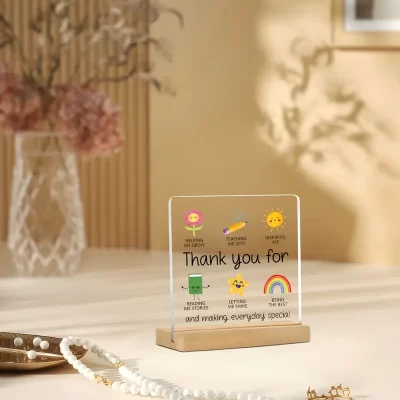 Skilt: Thank you for..... - Billede 4