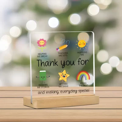Skilt: Thank you for..... - Billede 5