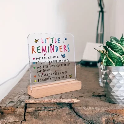 Skilt: Little reminders...... - Billede 5