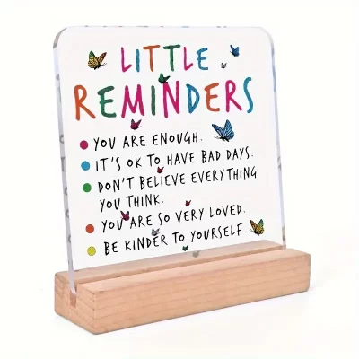Skilt: Little reminders...... - Billede 4