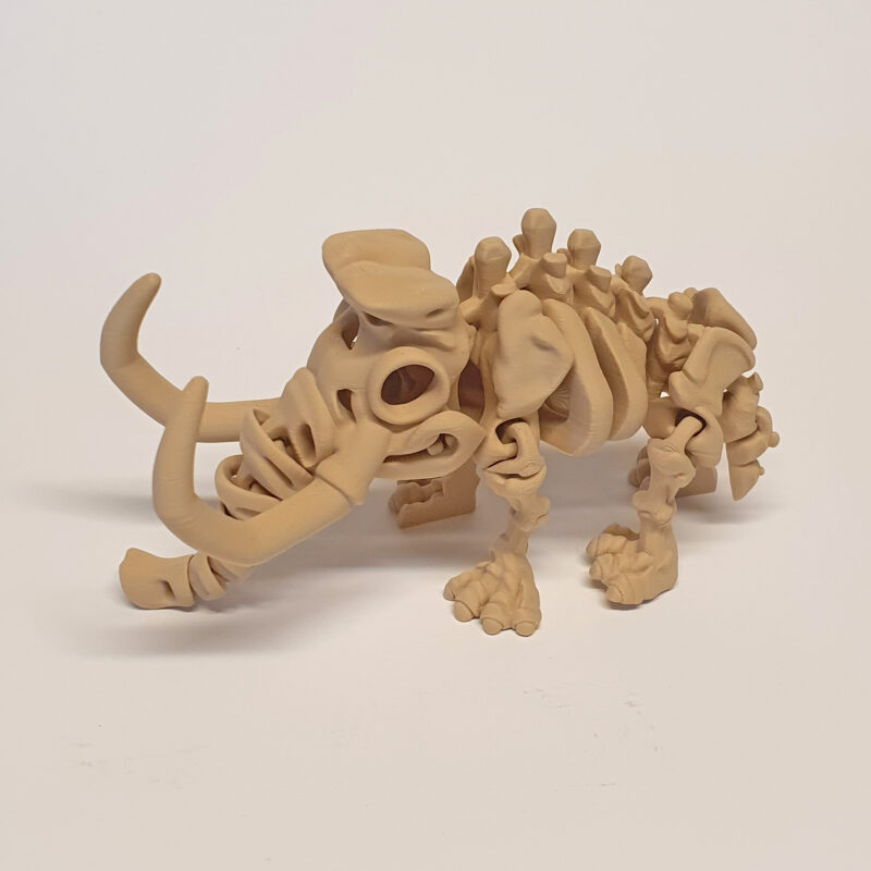 3D print: Mammut - Farve: Desert tan
