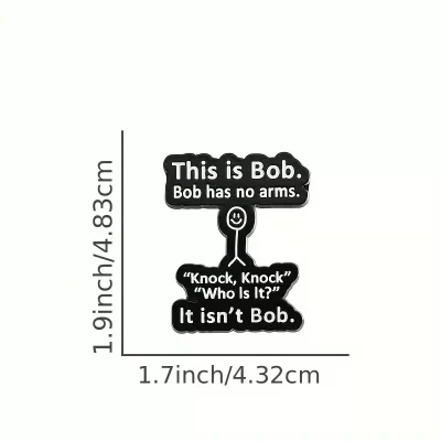 Pins og brocher: This is Bob.... - Billede 5