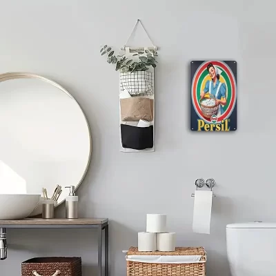 Vintage Retro Style Metalskilt: Persil (20 x 30 cm) - Billede 3