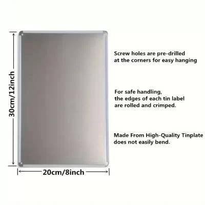 Vintage Retro Style Metalskilt: Chocolate Diva (20 x 30 cm) - Billede 5