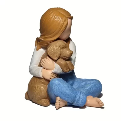 Beloved: Siddende pige med hund - Billede 6