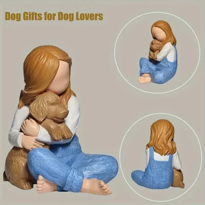 Beloved: Siddende pige med hund - Billede 3