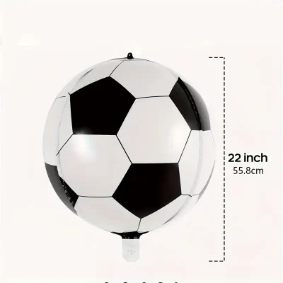 5 stk fodbold balloner - Billede 3