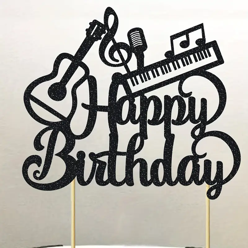 Kagetopper: Happy birthday music - Billede 3