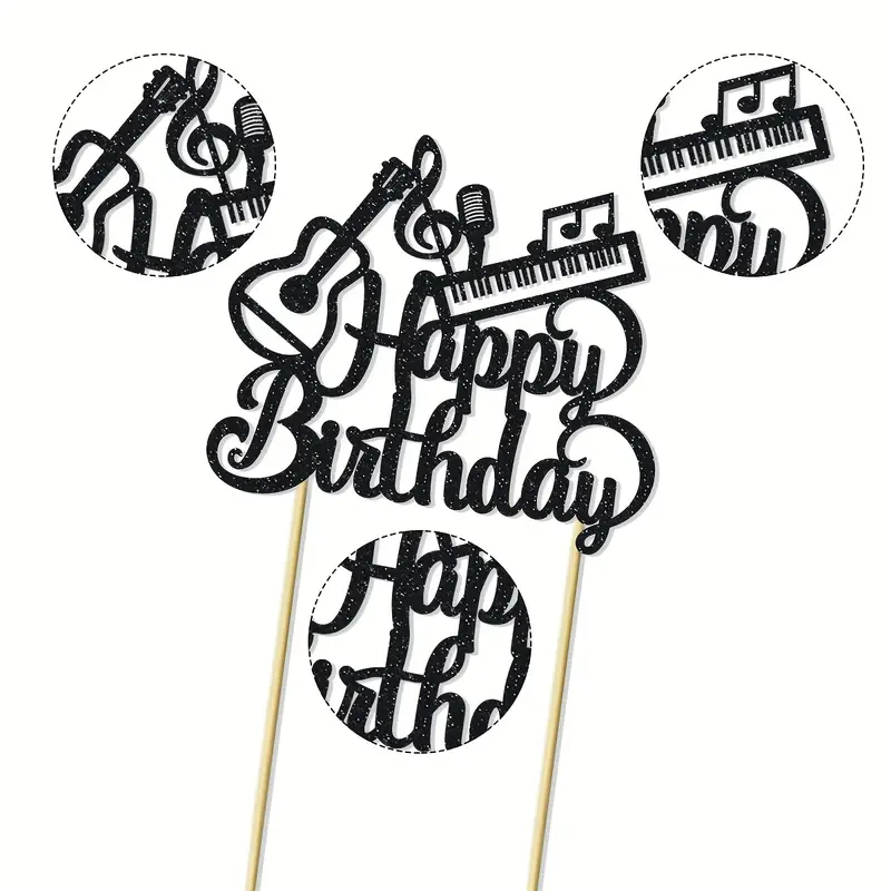 Kagetopper: Happy birthday music - Billede 4