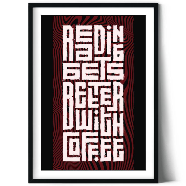 Reading gets better with coffee