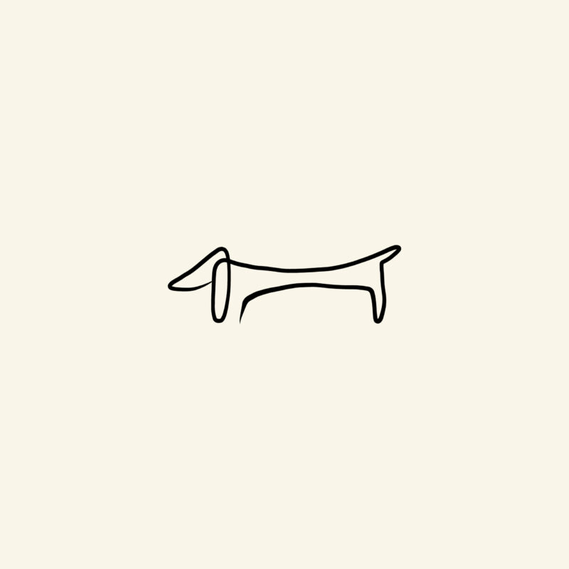 Picasso style - Gravhund