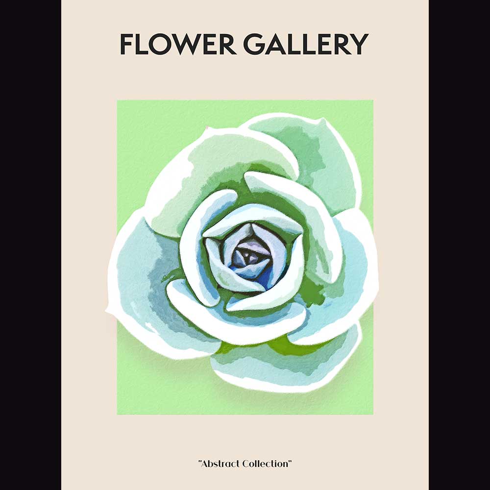 Flower - Abstract Collection #18 - Billede 2