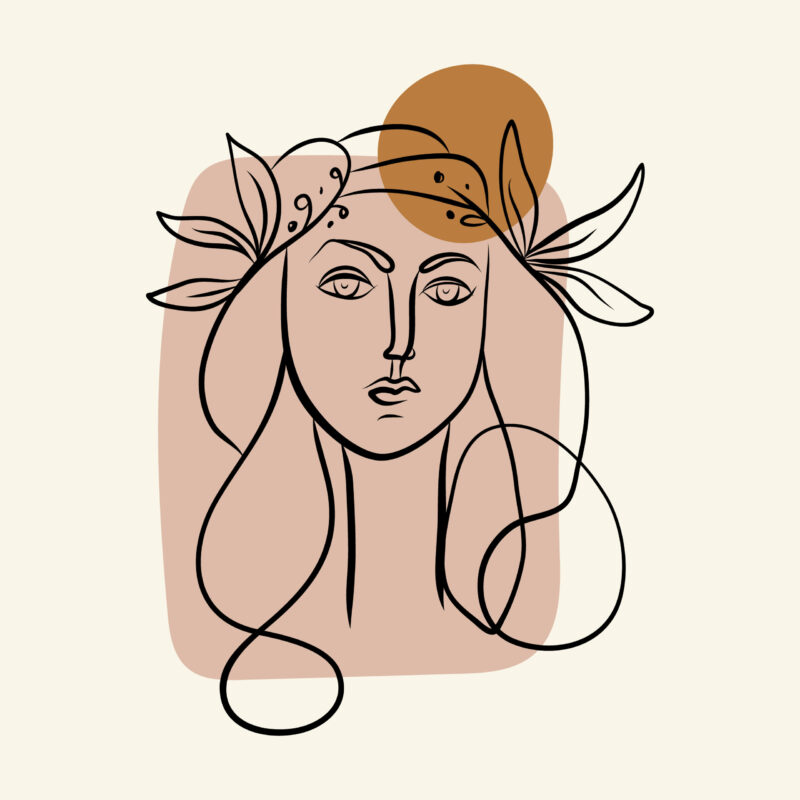 Picasso style - Woman 2