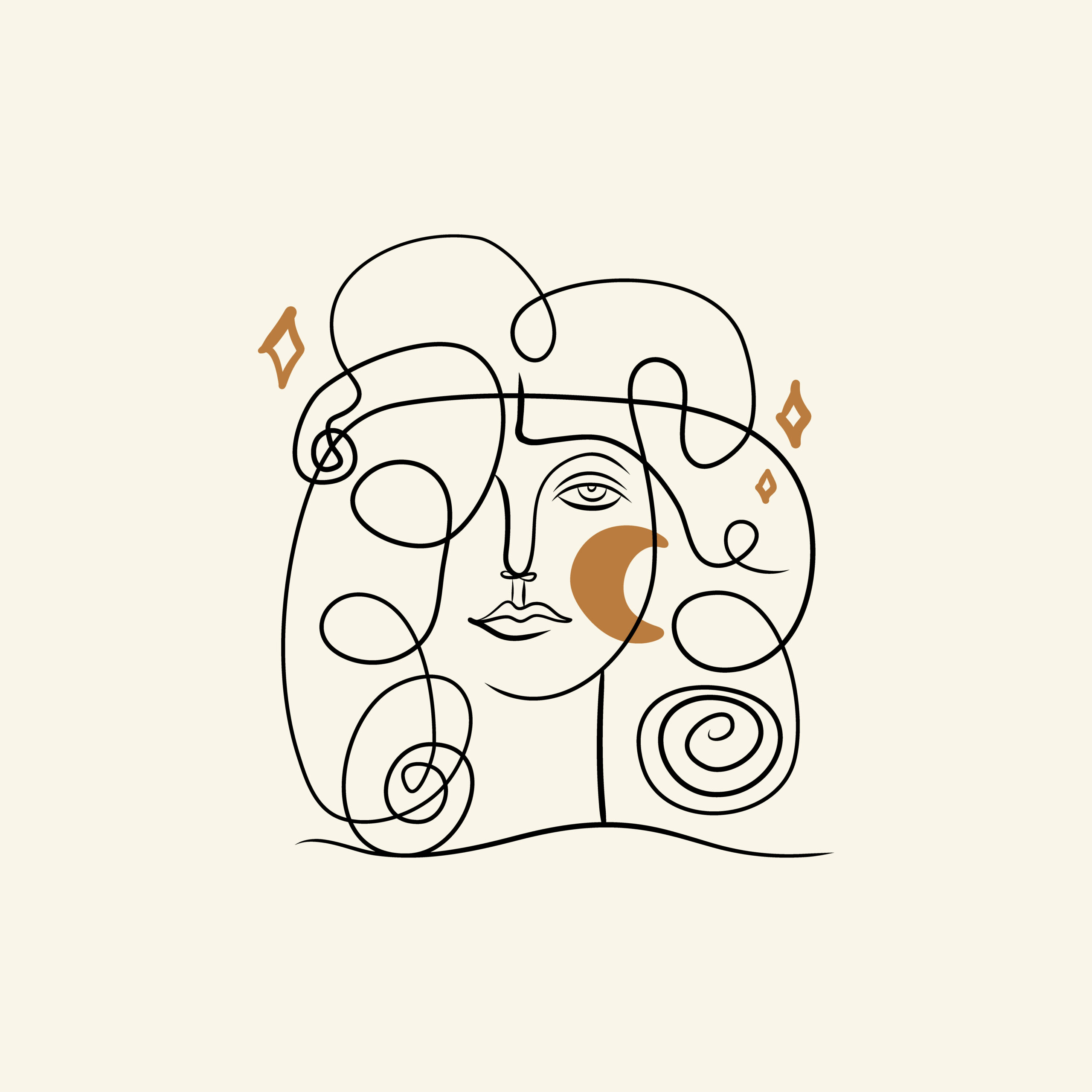 Picasso style - Woman 3
