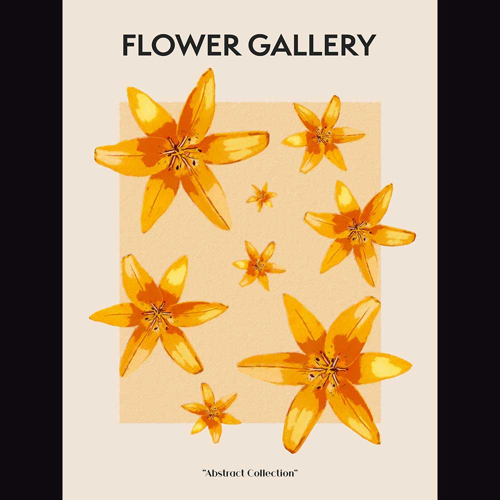 Flower - Abstract Collection #8 - Billede 2